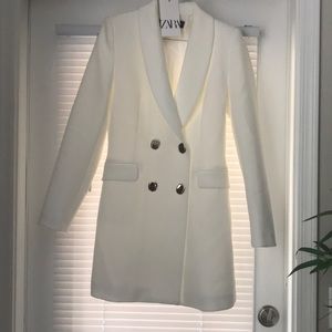 Zara Double breasted blazer dress